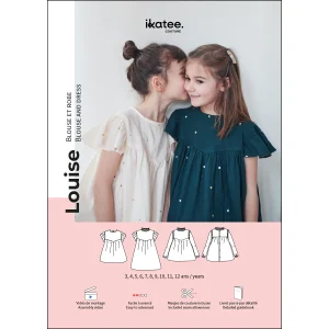 Ikatee - Louise blouse/jurk kids (papieren patroon)