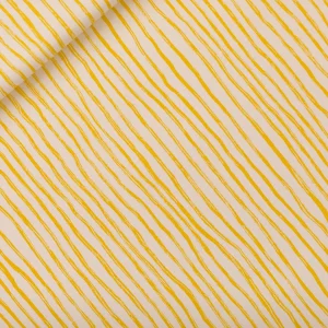 See You at Six - Canvas gabardine twill wiggly verticals papyrus crème