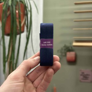 Biaisband katoen 3M donkerblauw (211)