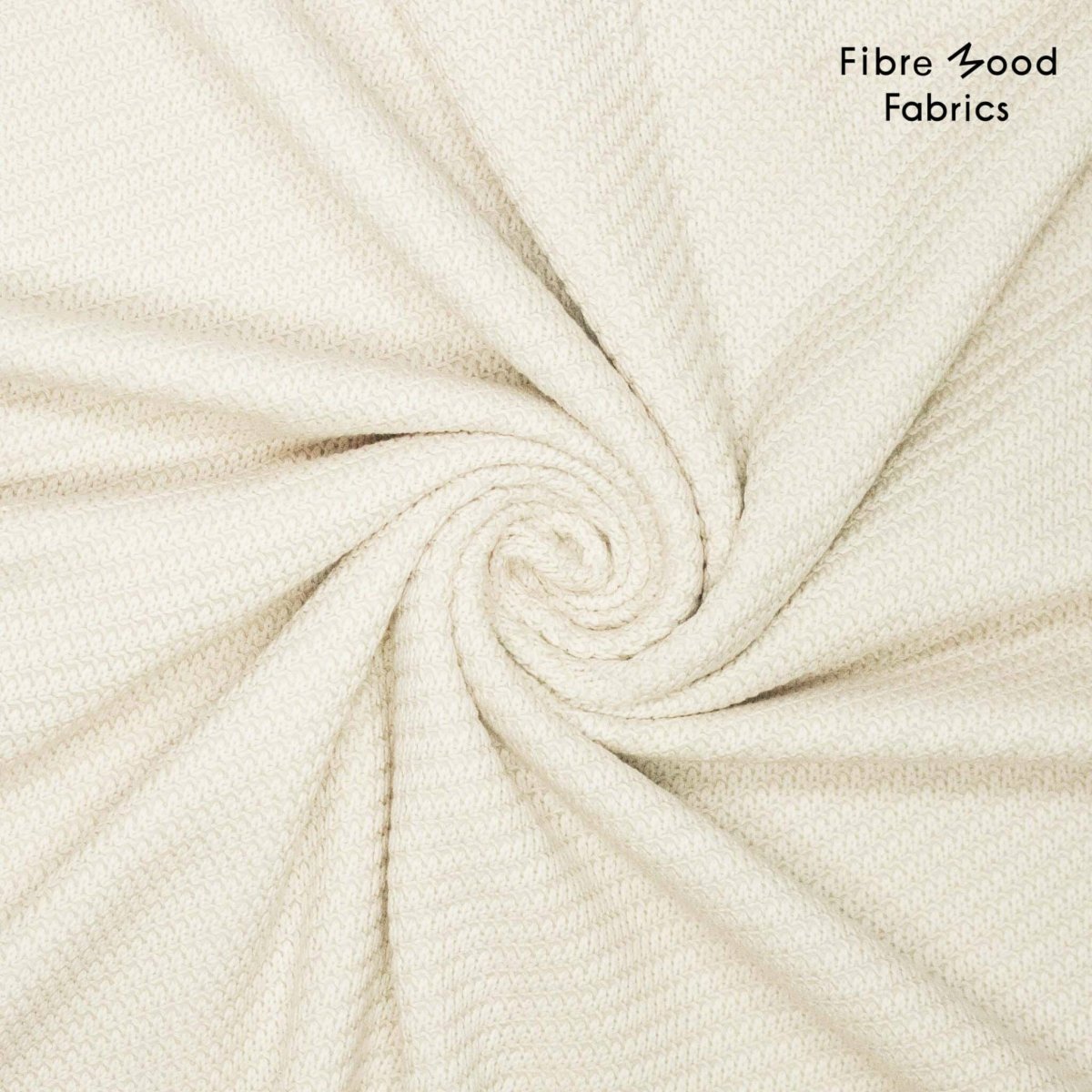 Coupon 130cm Fibre Mood - Knitwear beige - Afbeelding 2