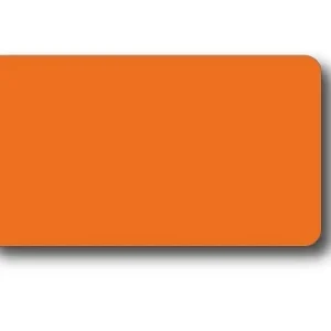 Kunststof kaarten oranje (100st)