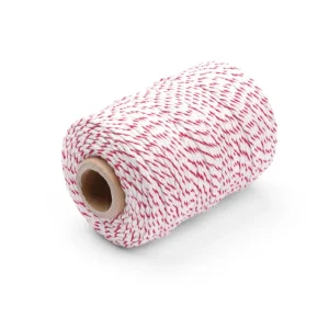 Rollade draad rood/wit