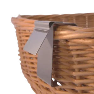 RVS klem mand/buis (schuin hangend)