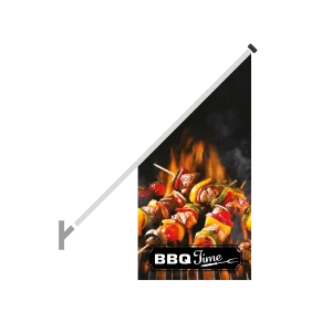 Schuine gevelvlag "BBQ"