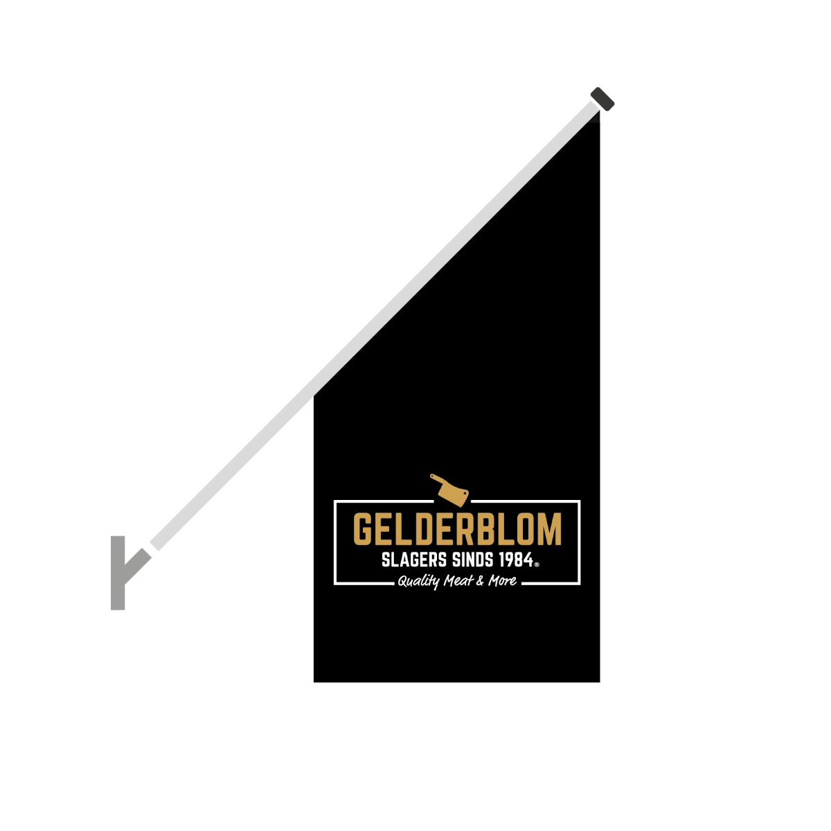 Schuine gevelvlag "Gelderblom" - Afbeelding 2