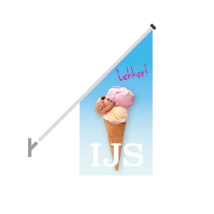 Schuine gevelvlag "Ijs"