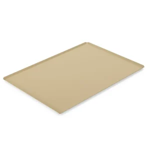 Serveerplateau aluminium goudkleur