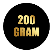 Sticker '200 gram'