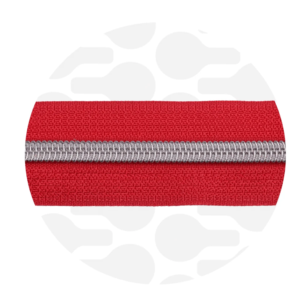 Zipper Zoo - Nylon rits crimson red - 1 meter - Afbeelding 8